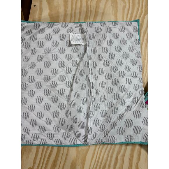 PB Teen Floral Patchwork Quilt Sham (2)Euro (1) standard Bright Boho Bedding - Picture 7 of 8